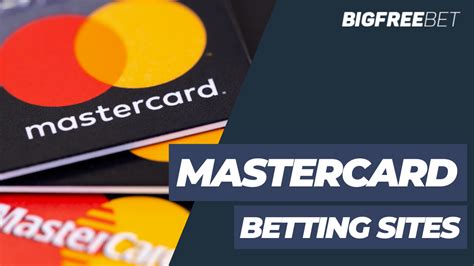 mastercard betting sites